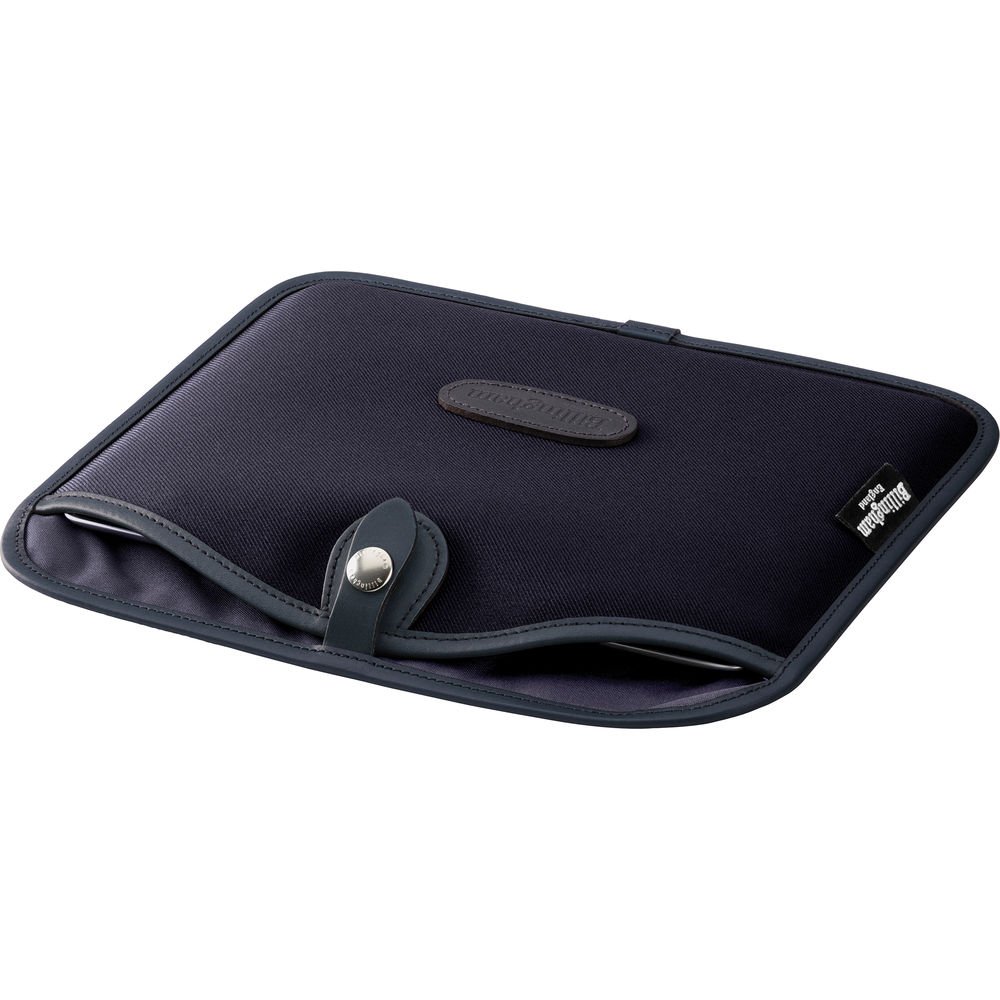 Billingham Canvas Tablet Slip Case - Black | Waterproof & Durable Cover for iPad, Samsung Galaxy Tab | Perfect for Travel, Work & Outdoor Use