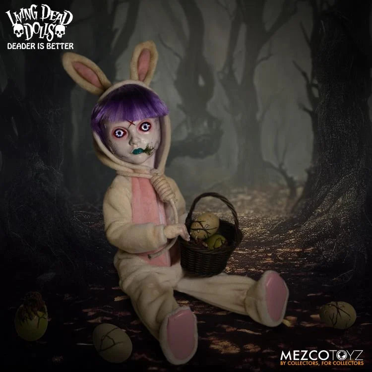 Living Dead Dolls Eggzorcist - Spooky Collectible Horror Doll for Halloween Decor & Gift Giving