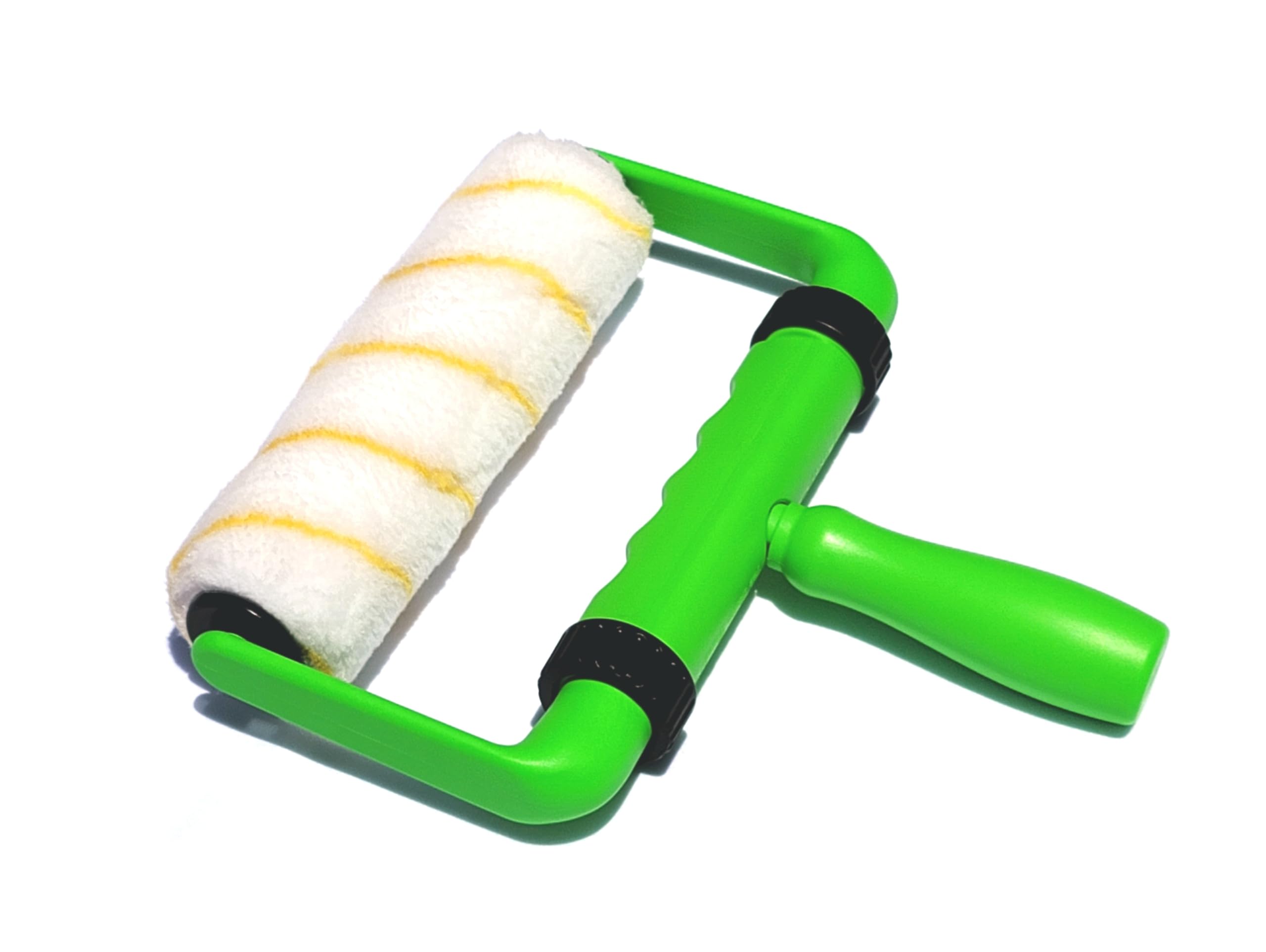 9 Inch Paint Roller Kit - Professional Wall Painting Tools with Frame & Cover for Smooth Finish - Perfect for Interior Walls, Ceilings & DIY Home Projects
