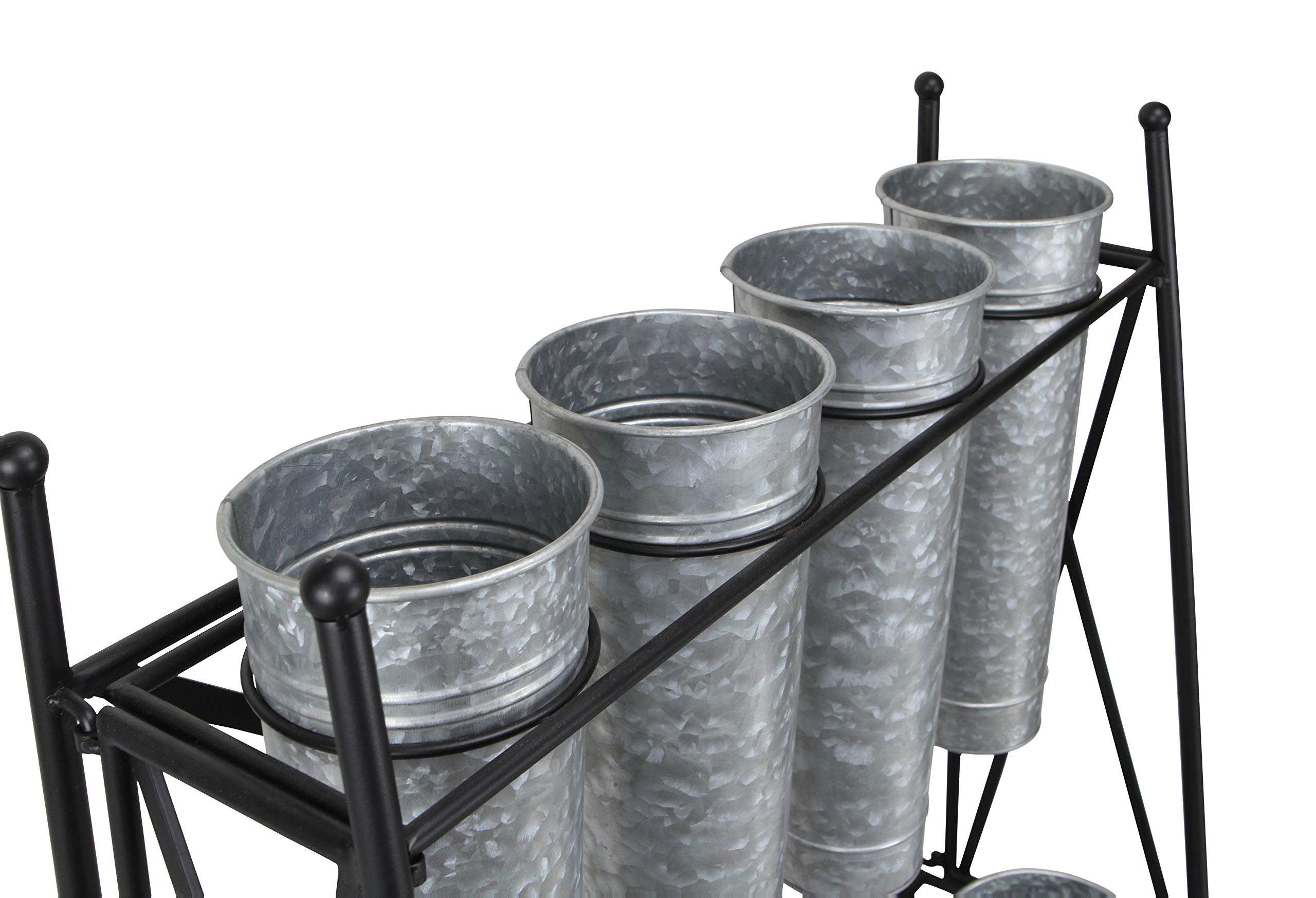 Cheungs 8-Tier Galvanized Metal Plant Stand - 29