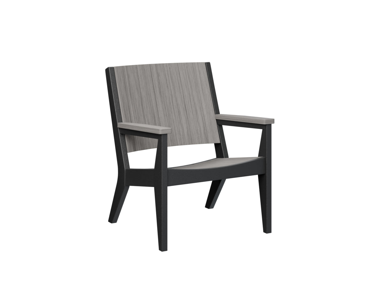Berlin Gardens Mayhew Chat Chair - Outdoor Patio Conversation Chair with Cushion, Weather-Resistant Steel Frame - Perfect for Garden, Deck, and Poolside Relaxation