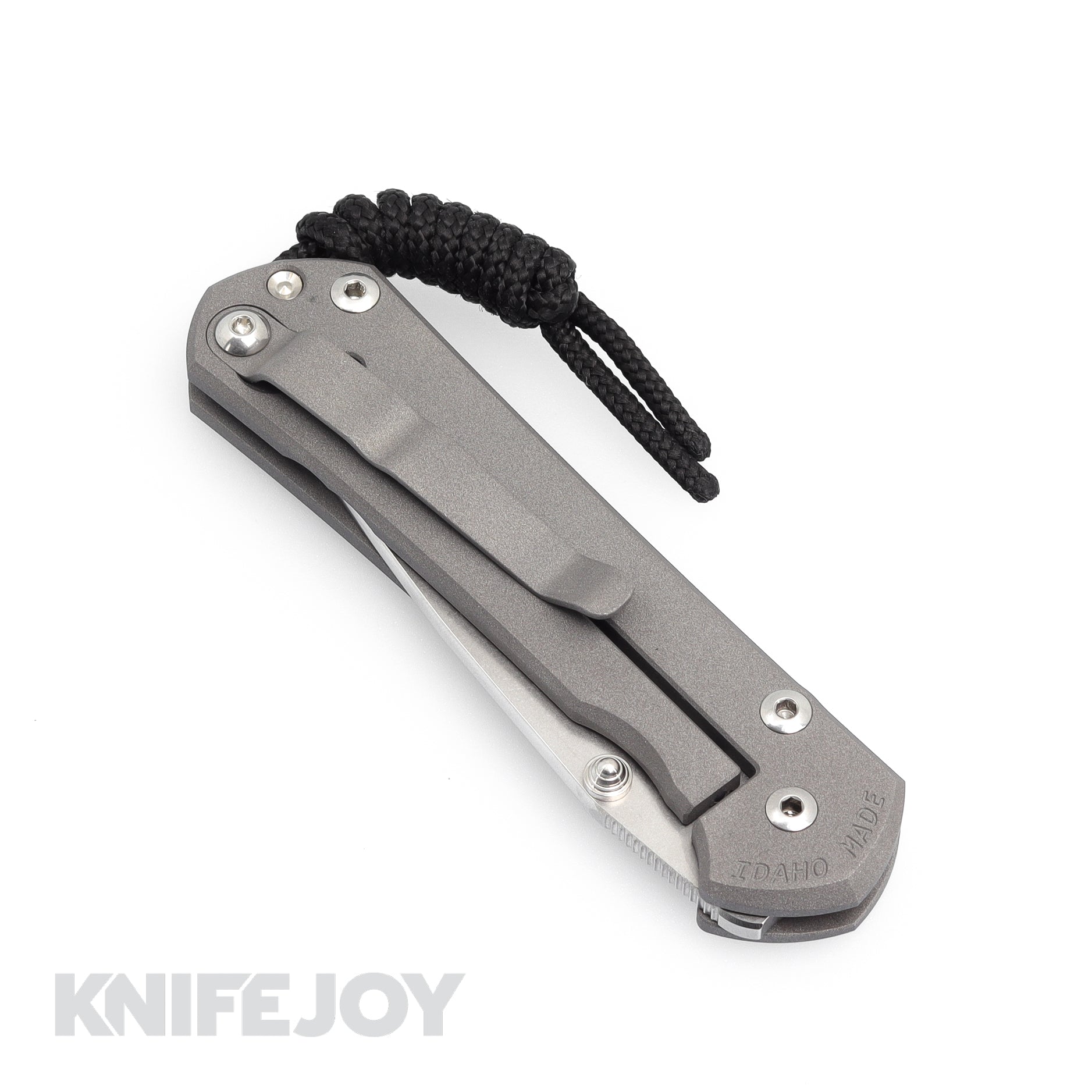 Chris Reeve Small Sebenza 31 Plain Drop Point Folding Knife with Double Silver Lugs - EDC Pocket Knife for Outdoor, Camping, and Everyday Carry