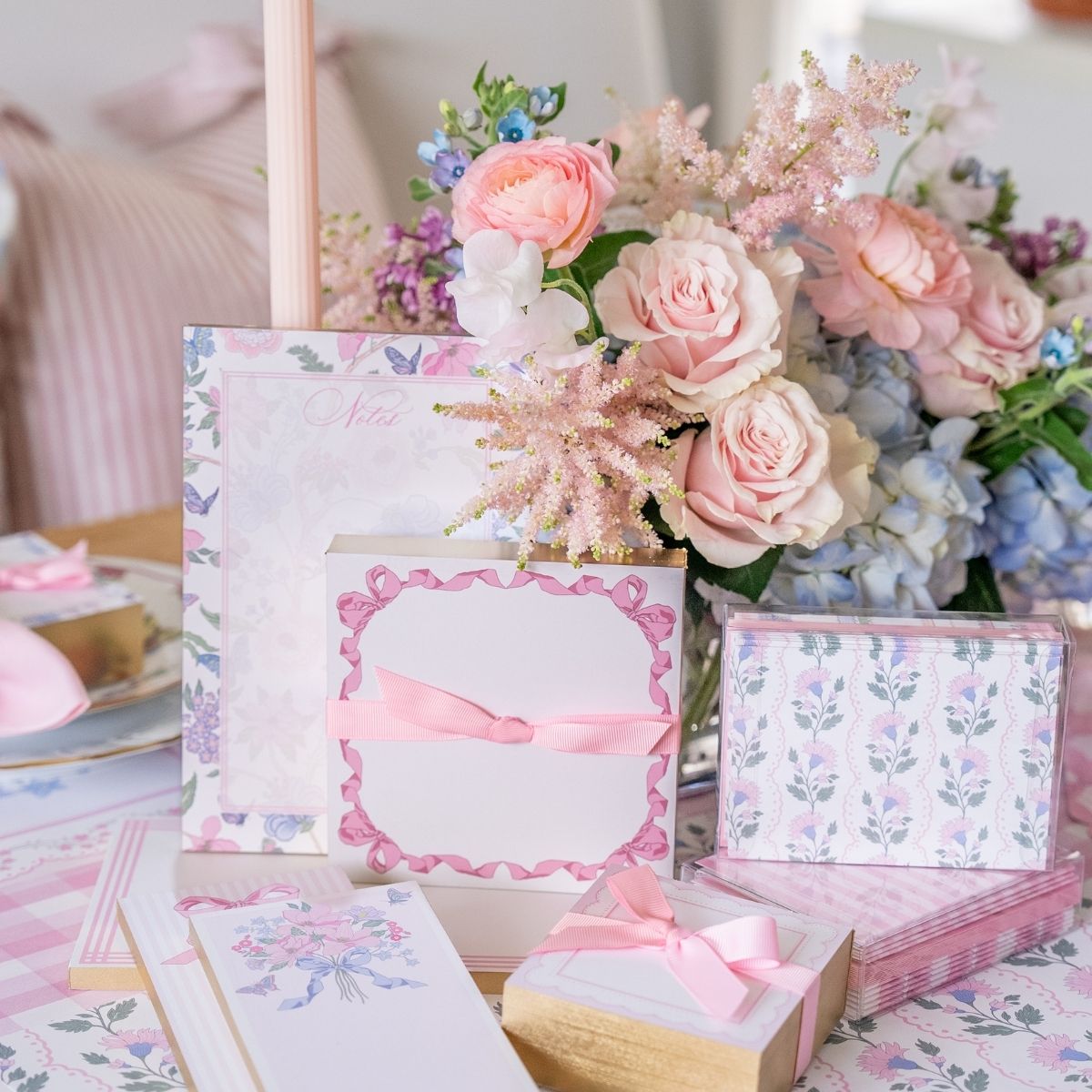 Chloe Petite Note Card Combo Set - Elegant Greeting Cards for Thank You, Birthday & Special Occasions - Perfect for Handwritten Notes, Gift Giving & Party Invitations