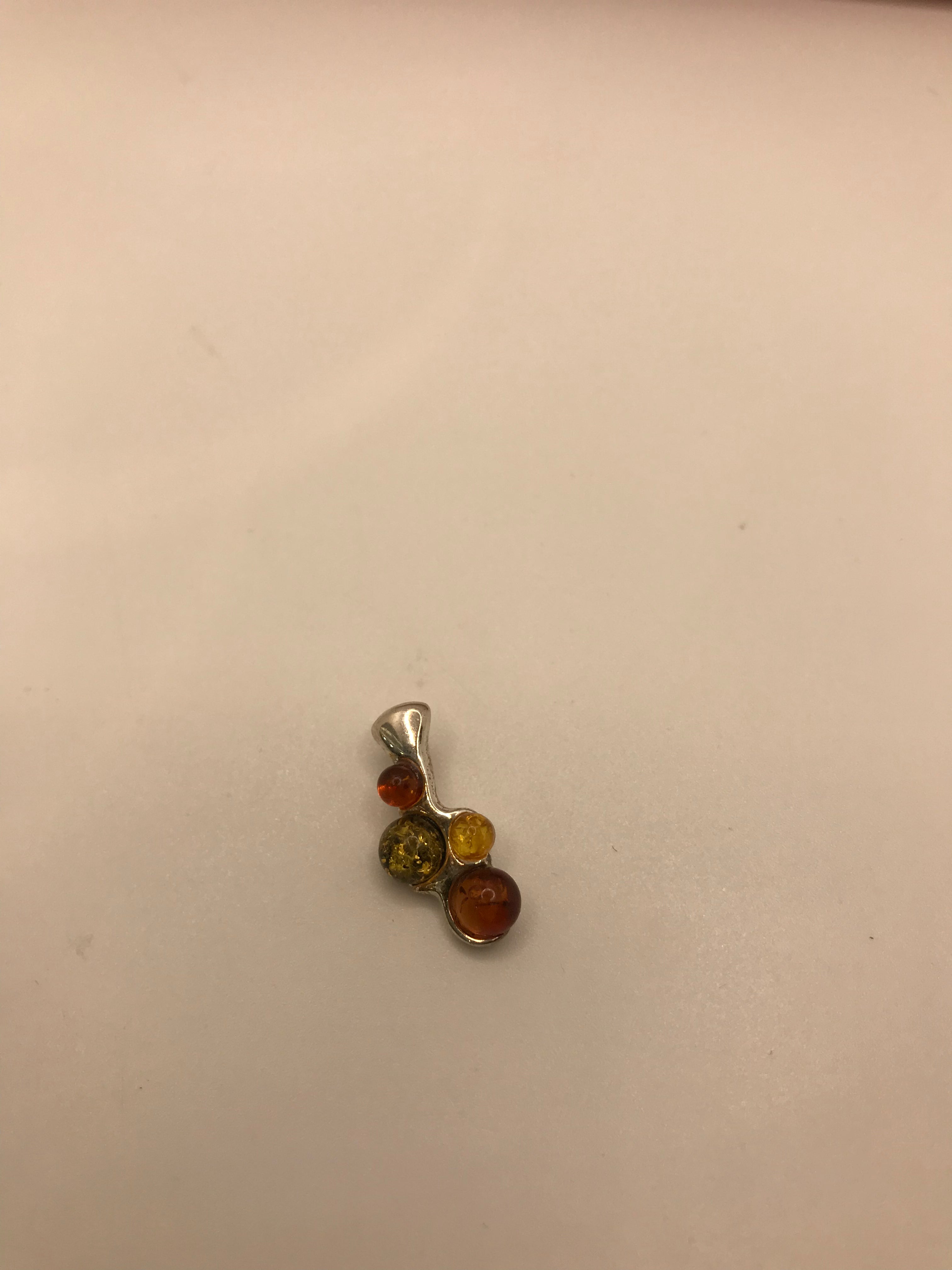 Exquisite Sterling Silver Amber Pendant Necklace for Women - Natural Baltic Amber Jewelry - Perfect for Everyday Wear, Gifts & Special Occasions