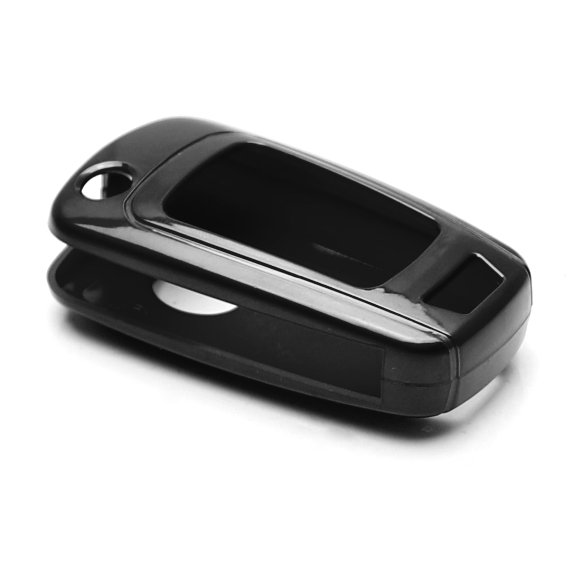 Glossy Black Smart Key Fob Shell Cover Replacement for Chevrolet GMC (3/4/5 Buttons) - Exact Fit, Durable Protection for Car Keys | Perfect for Daily Use, Travel & Vehicle Security
