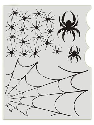 Spiderz BAD6013 Bad Ass Stencil Kit - Premium Reusable Stencils for DIY Crafts, Wall Art, and Home Decor | Perfect for Painting, Wood Burning, and Airbrushing Projects