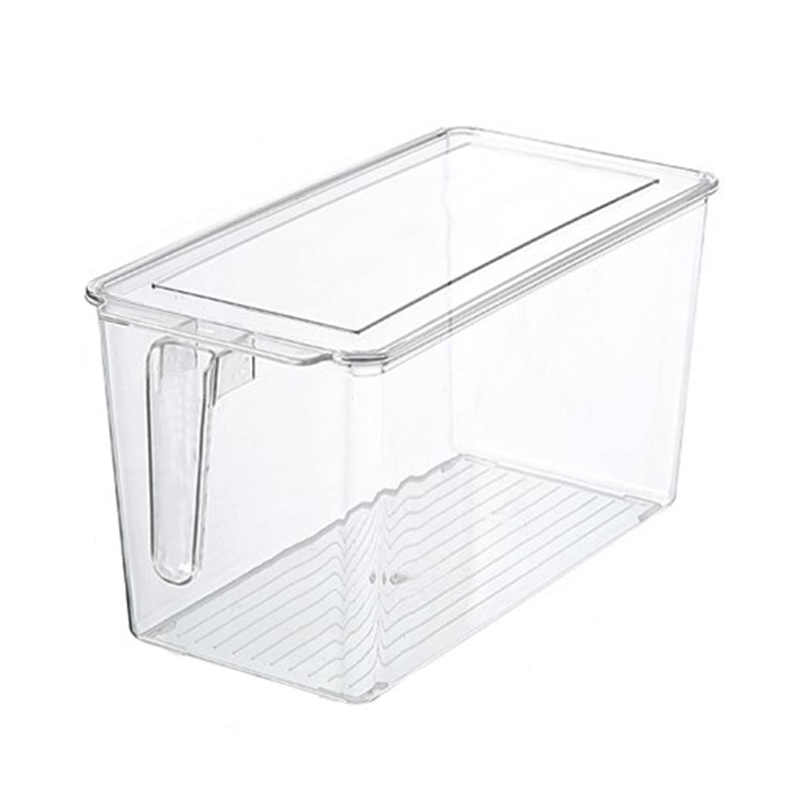 Boddenly 5000ml Transparent Refrigerator Storage Box - Plastic Organizer for Freezer, Fruits, Vegetables | Perfect for Kitchen, Pantry & Meal Prep Organization