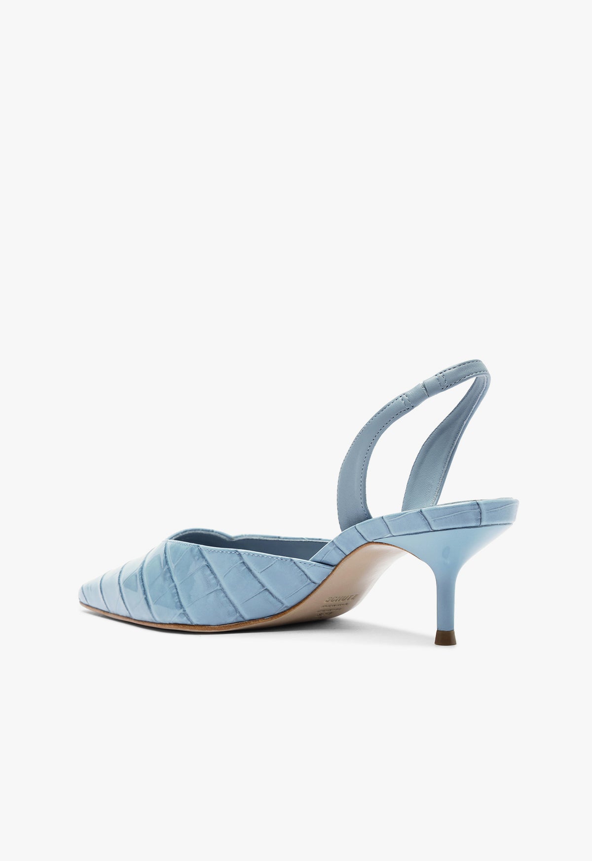 Paola Mid Heel Stiletto Pumps for Women - Elegant Blue Pointed Toe Dress Shoes for Party, Wedding & Evening Events | Comfortable & Stylish High Heels