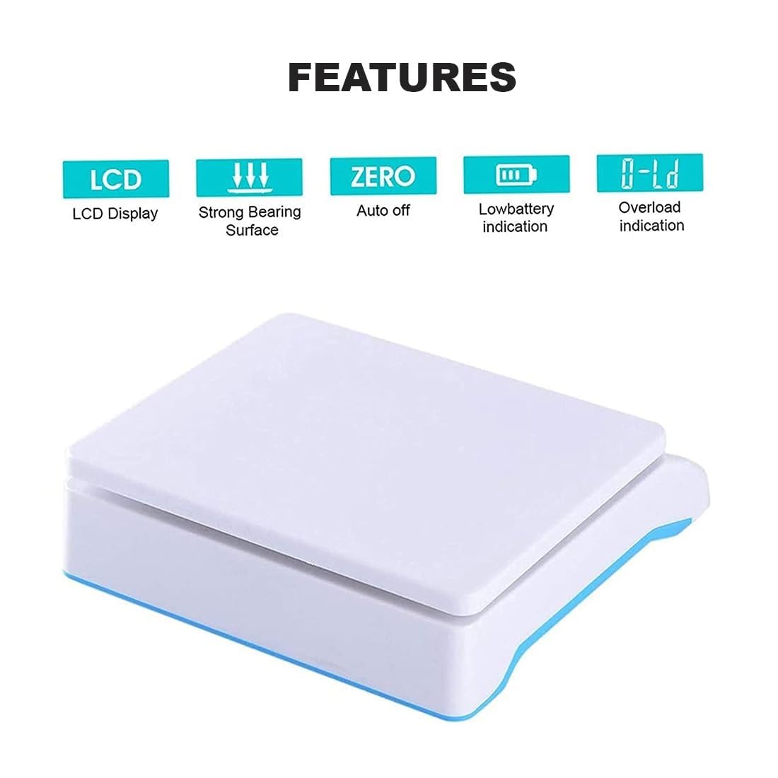 SPANCARE PHARMACUTICALS Digital Baby Scale with Tray - Accurate Newborn Weight Scale up to 30kg/66lbs for Infants & Toddlers - Perfect for Home, Clinic & Pediatric Use