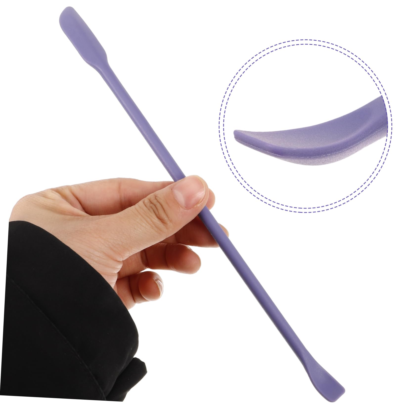 3-Piece Mini Silicone Spatula Set - Small Tip Scraper for Cake Decorating, Wax Removal, Lip Gloss & Skincare - Non-Stick Icing Tool, Makeup Spatula, Cosmetic Scooper - Perfect for Bakeries, Salons & Home Beauty Routines
