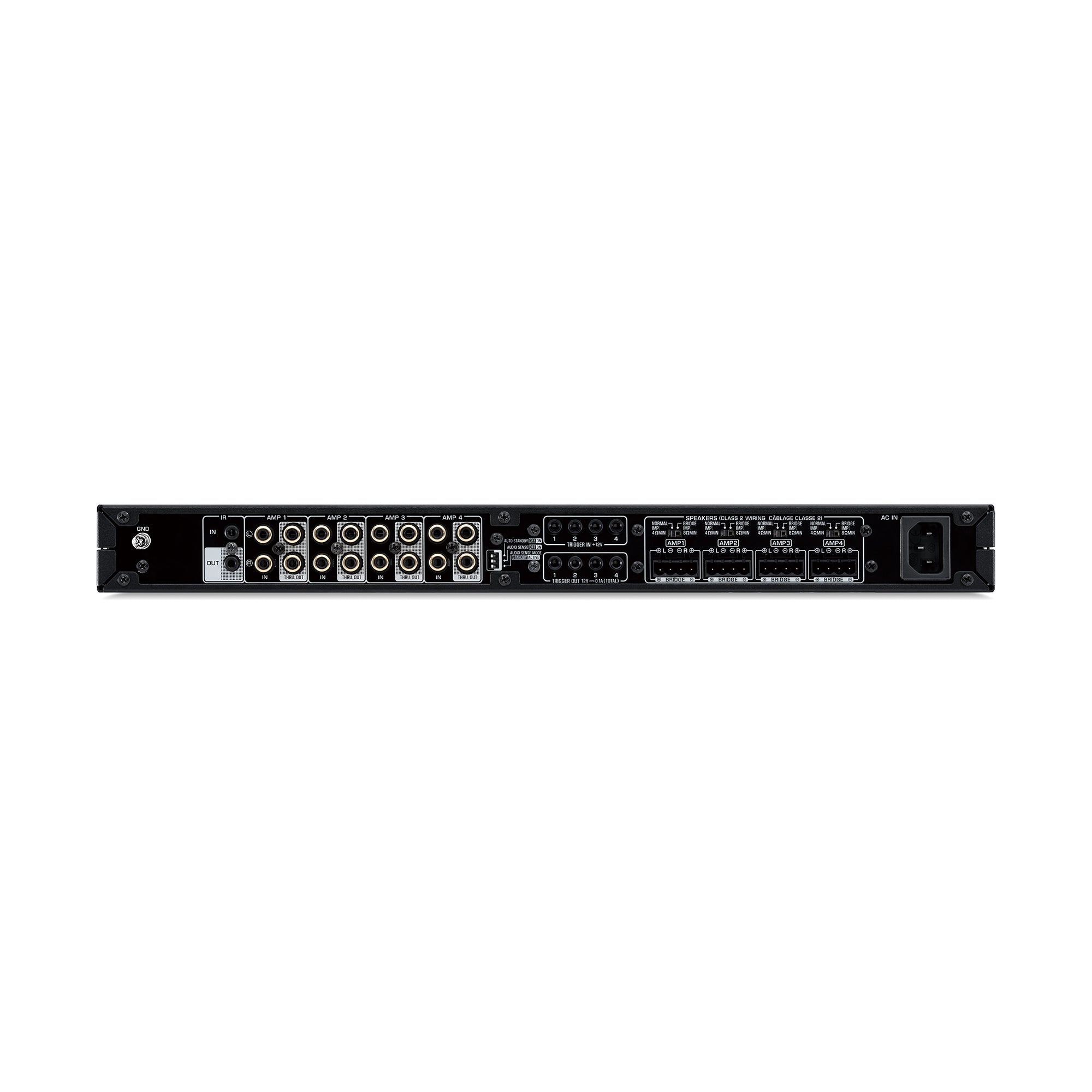 Yamaha XDA AMP5400RK Multi Room Amplifier - 4 Zone 8 Channel Home Audio System for Whole House Music Distribution | Perfect for Home Theater, Parties & Background Music