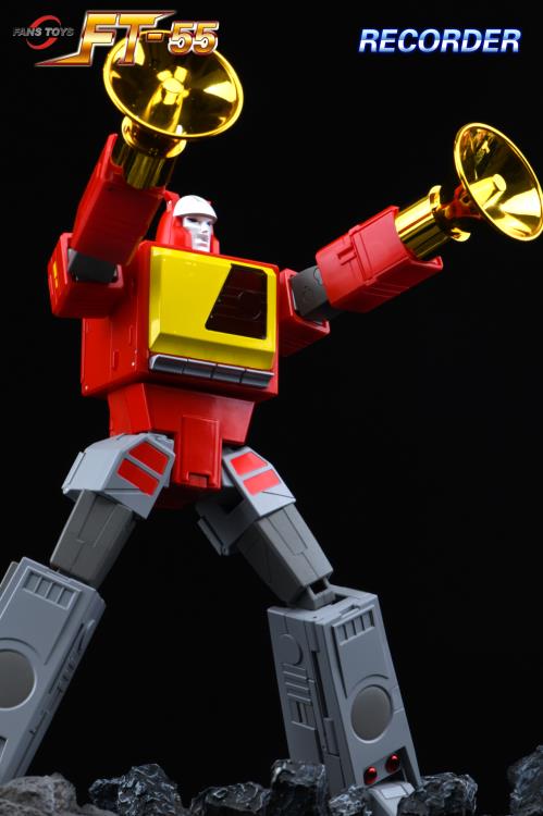 Fans Toys FT-55 Recorder 6-Inch Collectible Action Figure - Transformers G1 Inspired Robot Toy for Display & Play