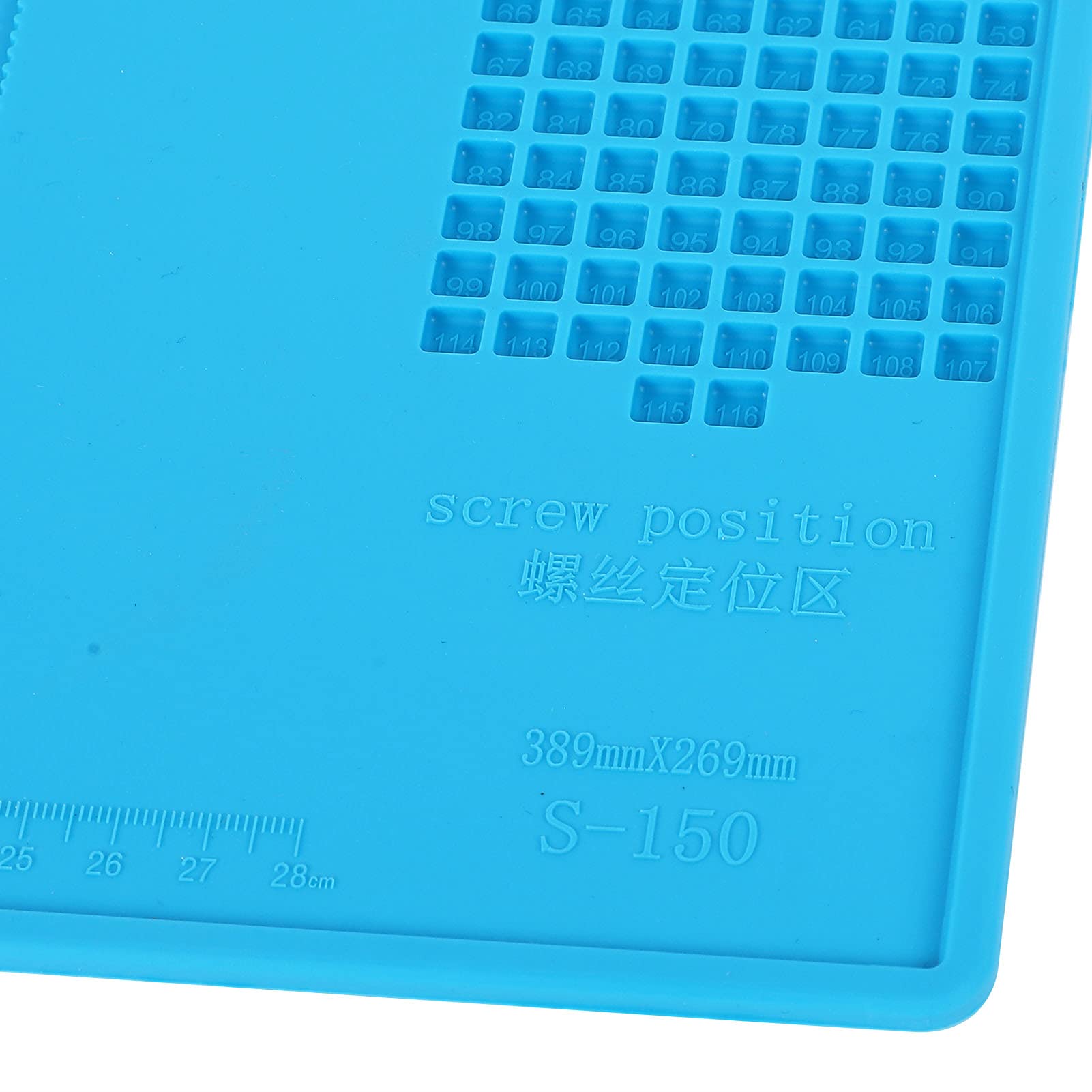 Premium Electronic Repair Mat - Heat Resistant Magnetic Silicone Work Mat for Phone & Device Repairs | Ideal for DIY, Workshop & Professional Technicians
