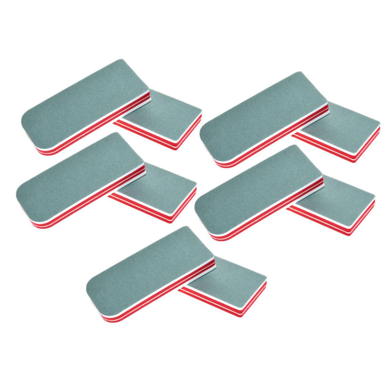 10PCS Professional Manicure & Pedicure Kit - Nail Buffers, Sanding Files, Trimming Tools, Polish Sponge - Eva Nail Care Set for Salon & Home Use - Perfect for DIY Nail Art, Gel Polish Prep & At-Home Spa Days