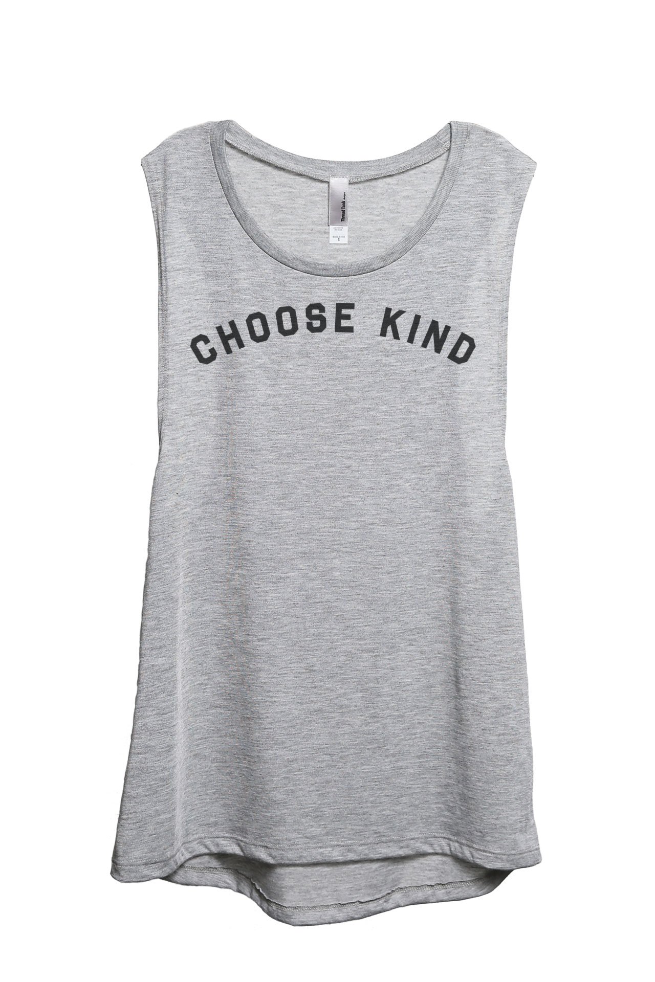Women's Sleeveless Muscle Tank Top - Comfortable Fashion Tee for Workouts & Casual Wear | Choose Kind Activewear