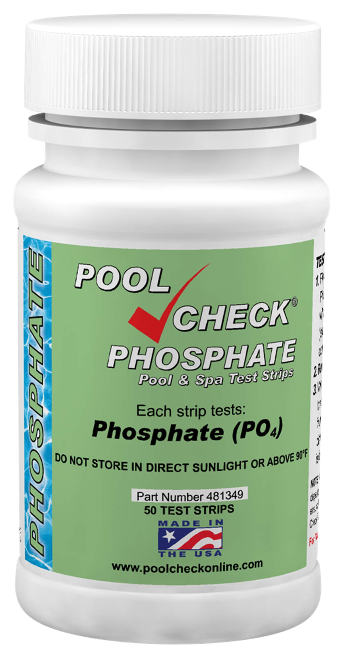 4-Piece Industrial Water Test Kit - Accurate Phosphate Testing for Pools & Spas | Reliable Water Quality Monitoring for Home & Commercial Use