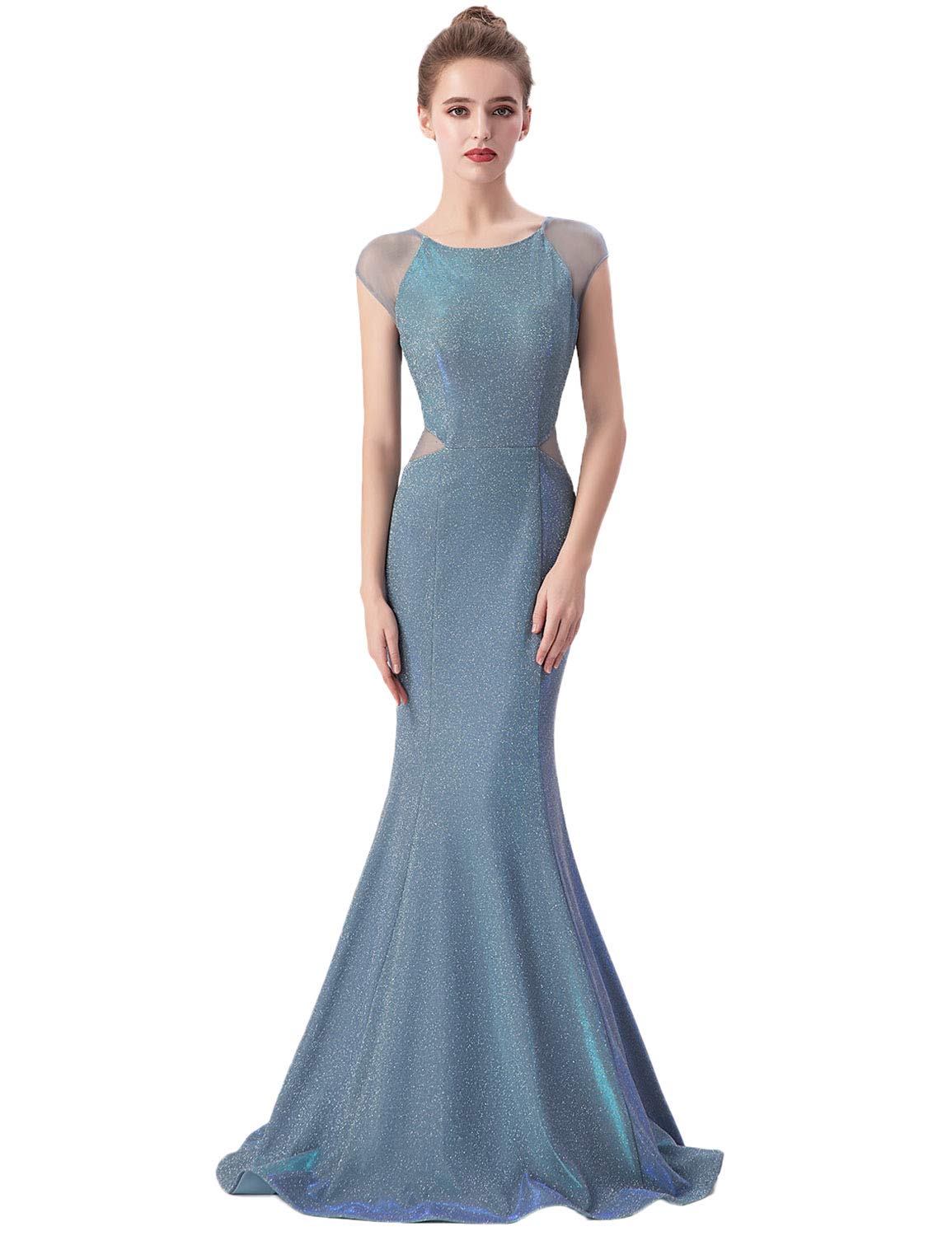 Sparkling Mermaid Prom Dresses for Women - Elegant Long Formal Evening Gowns for Homecoming, Wedding, and Special Occasions