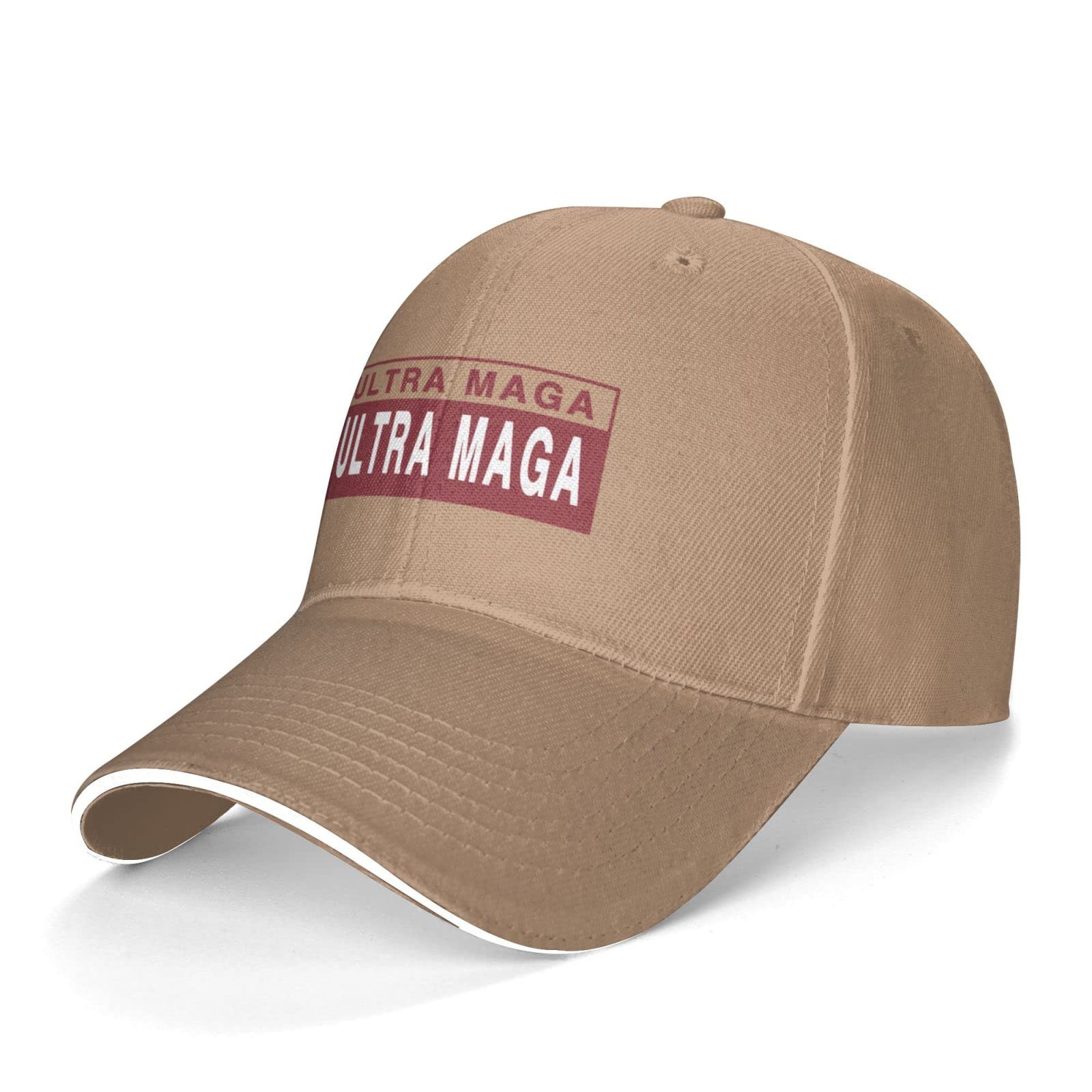 Ultra MAGA Baseball Cap - Adjustable Trucker Hat for Men & Women - Stylish Sandwich Sports Sun Visor - Perfect for Outdoor Activities, Political Events & Casual Wear