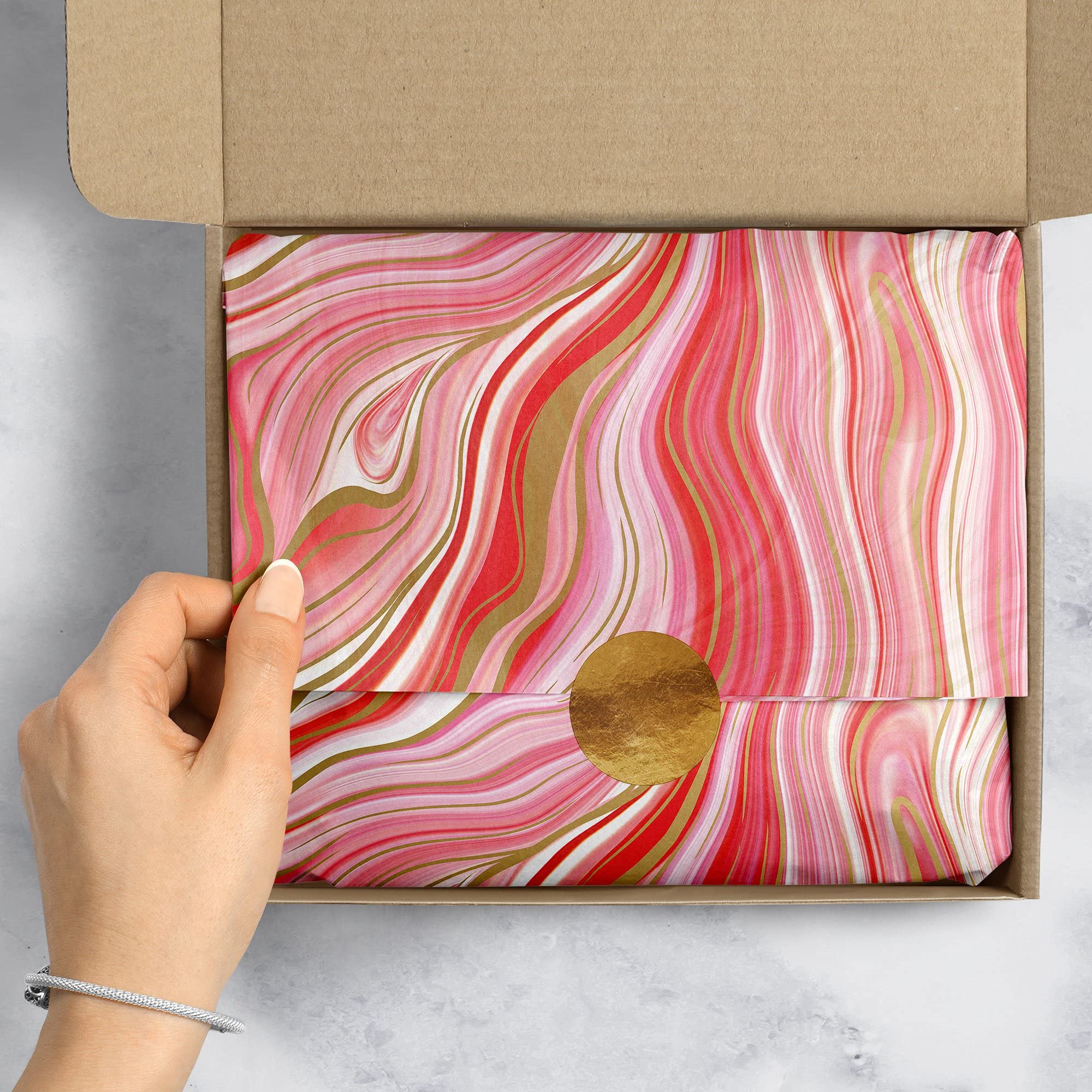 Jillson Roberts Printed Christmas Gift Wrapping Tissue Paper - 20