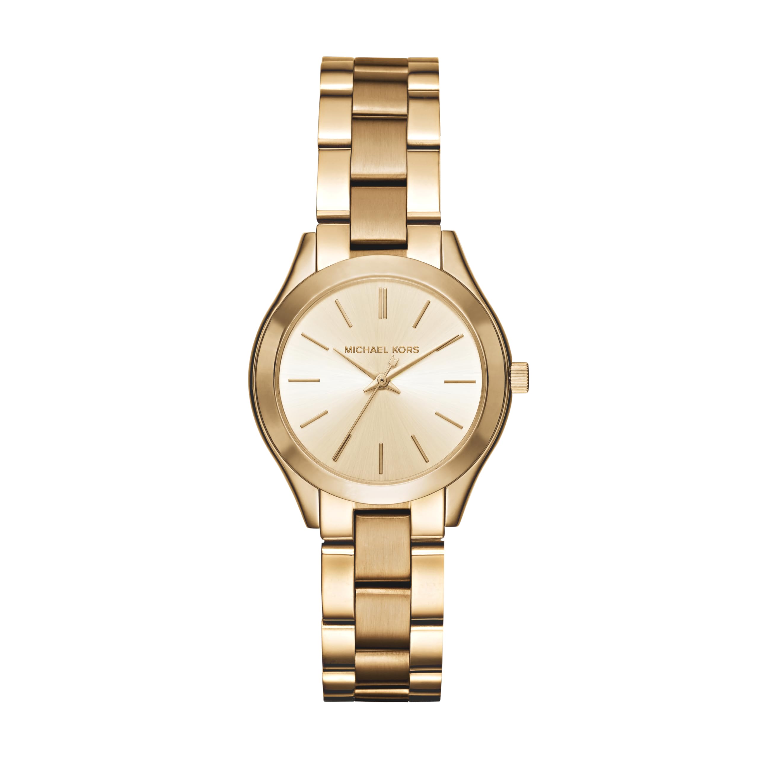 Michael Kors Slim Runway Women's Watch - Stainless Steel Bracelet, Water Resistant, Fashion Watch for Women | Perfect for Office, Date Night & Everyday Wear