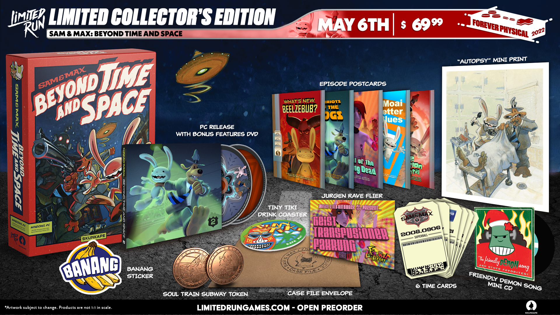 Sam & Max: Beyond Time and Space Collector’s Edition PC Game - Adventure Game for Windows | Perfect for Fans of Point-and-Click Comedy Games
