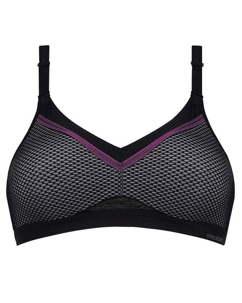 Triumph Women's Triaction Free Motion Sports Bra - High Support Workout Bra for Running, Yoga & Gym - Breathable & Comfortable Activewear