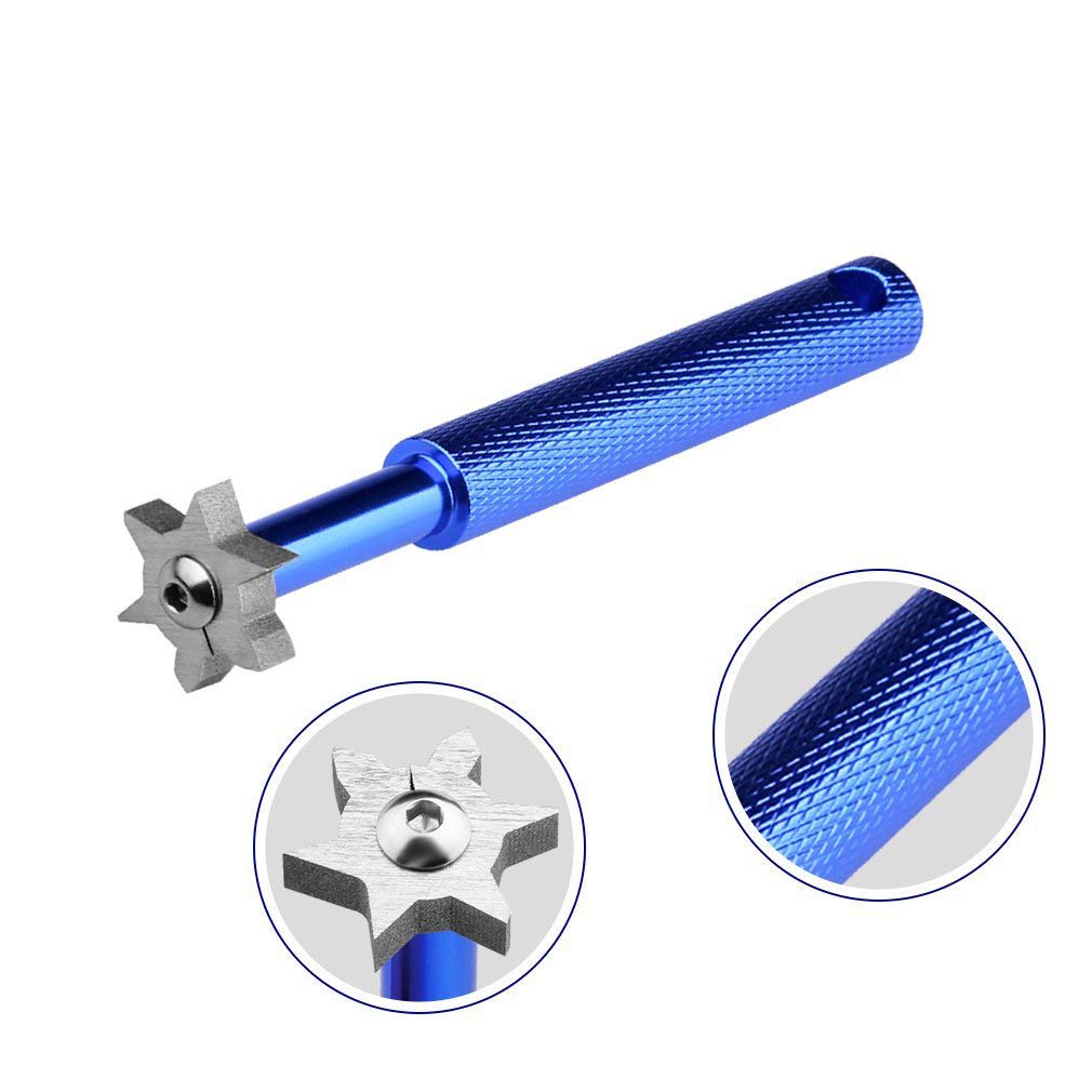2 Ft Retractable Golf Club Brush & Groove Cleaner Set with Aluminum Carabiner - Perfect for Cleaning All Golf Irons & Clubs | On-Course & Home Practice Use