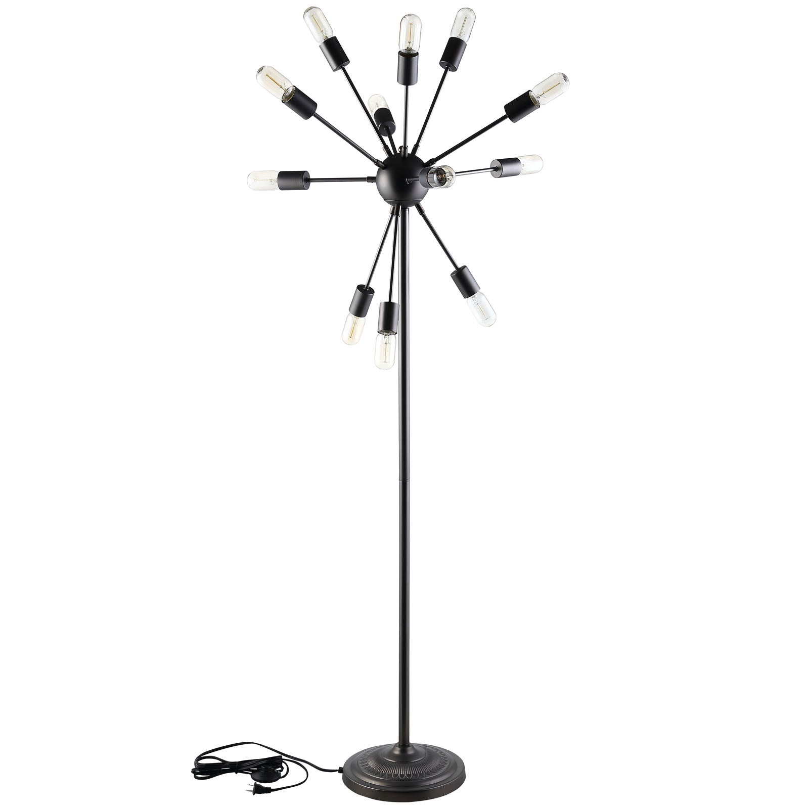 Spectrum Floor Lamp - Modern LED Standing Light with Adjustable Brightness & Color Temperature for Living Room, Bedroom, or Office