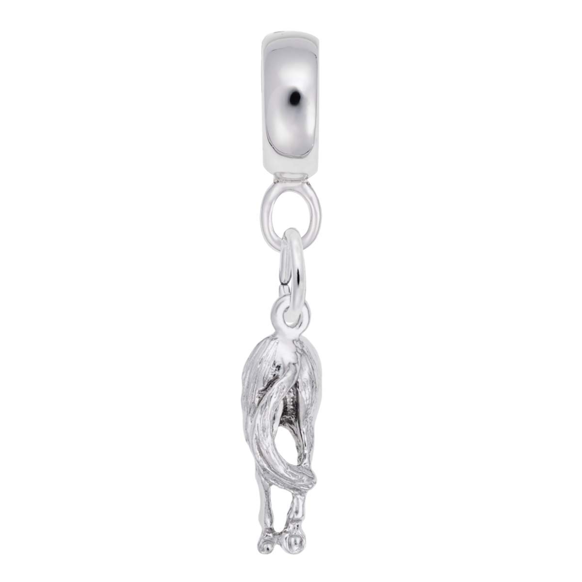 Elegant Horse Charm Dangle Beads for Handmade Bracelets & Necklaces - Perfect for DIY Jewelry Making, Gifts, and Western-Themed Accessories