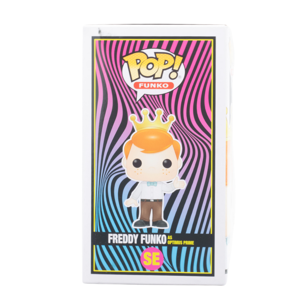 Exclusive Funko Pop! Freddy Funko as Optimus Prime SE – 2022 Blacklight Battle Limited Edition (1 of 1500) – Perfect for Collectors, Gifts & Pop Culture Displays
