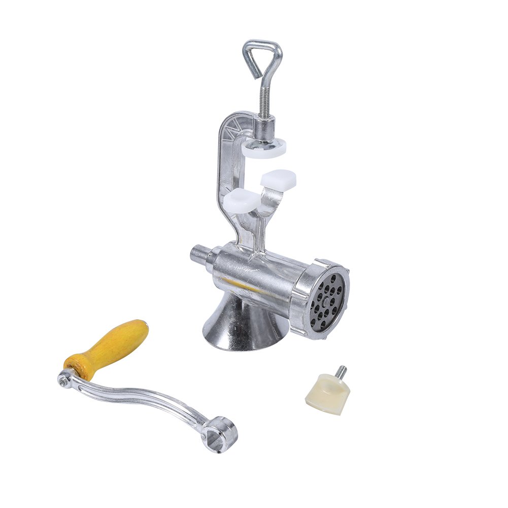 Premium Meat Grinder for Kitchen - Heavy Duty Aluminum Alloy Sausage Stuffer & Food Processor - Perfect for Home Cooking, Restaurant Use, and Making Sausages, Dumplings, Burgers & More