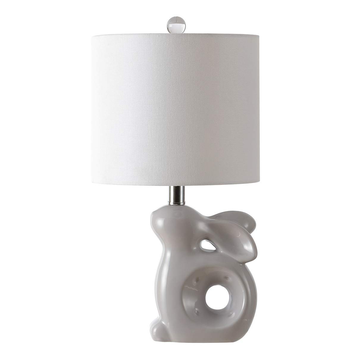 Safavieh Ruby Rabbit Grey Ceramic Table Lamp - 19