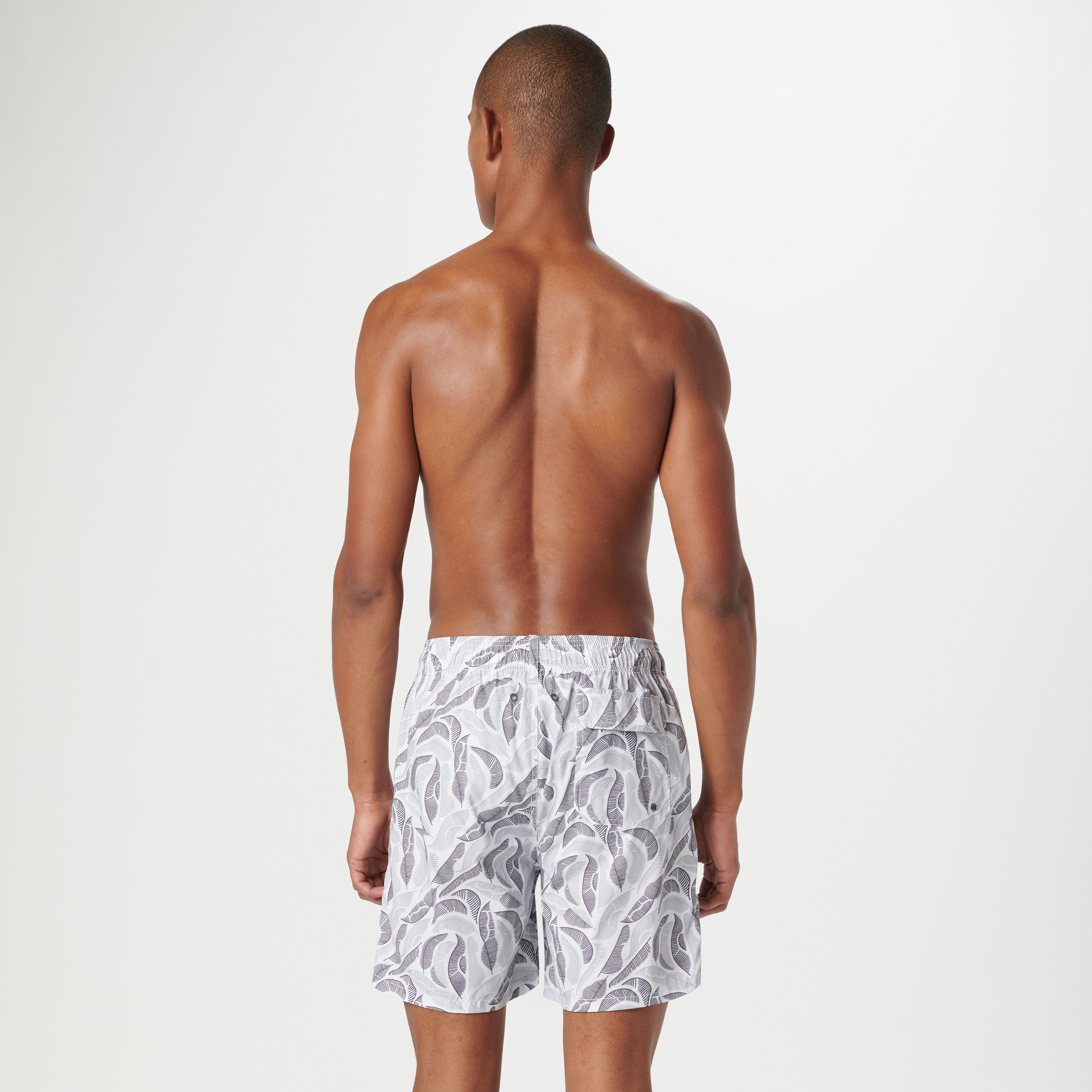 Cosmo Feather Swim Trunks for Men - Quick Dry Lightweight Beach Shorts with Mesh Liner - Perfect for Swimming, Surfing, and Summer Vacations