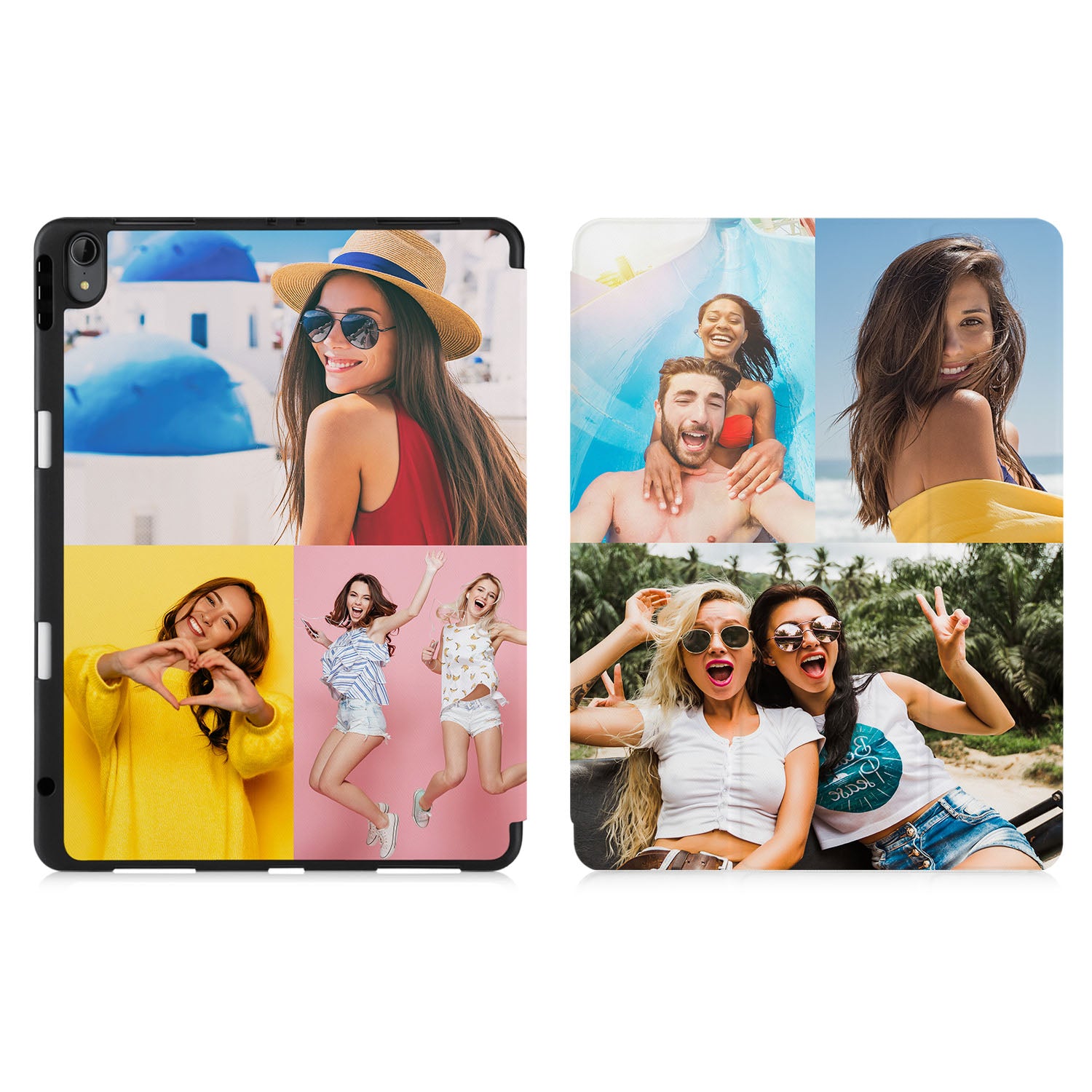 Premium iPad Case with 6 Photo Slots - Durable Protective Cover for iPad 6th/7th/8th/9th Gen - Perfect for Family Photos, Travel Memories & Daily Use