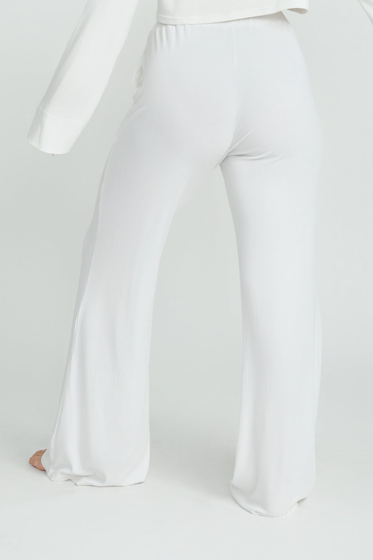 Rory Wide Leg Pants for Women - High Waisted Flowy Trousers - Comfortable Stretchy Lounge Pants for Casual Wear, Office, and Travel