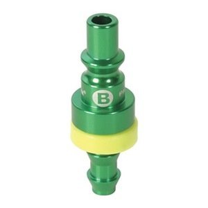 1/4 Inch Barb/Body Green ARO Plug - Durable Hydraulic Fitting for Industrial & Agricultural Equipment