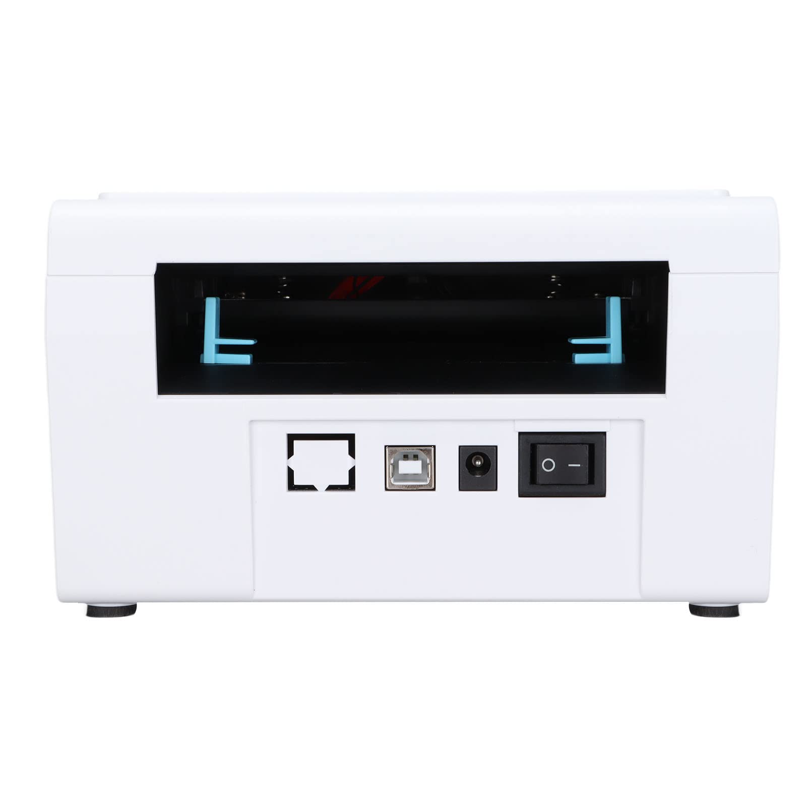 EXCLUZO Label Printer - High-Speed Continuous Printing for POS Systems & Shipping Labels | Portable, Low-Cost Label Maker for Retail, Warehouse & Logistics Use