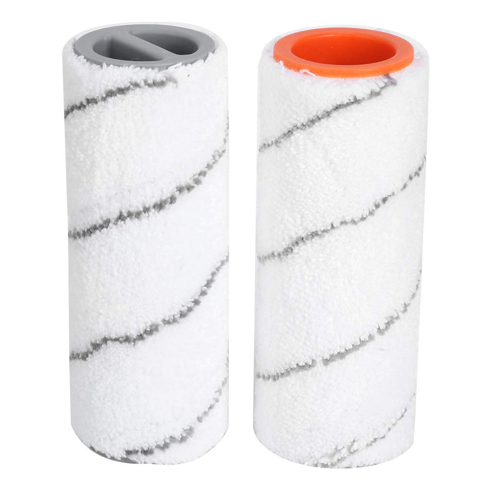 Zerodis 2-Pack Vacuum Cleaner Replacement Brush Rollers - Compatible with Most Vacuums for Carpet, Hard Floors, Pet Hair & Edge Cleaning - Ideal for Home, Office & Car Use
