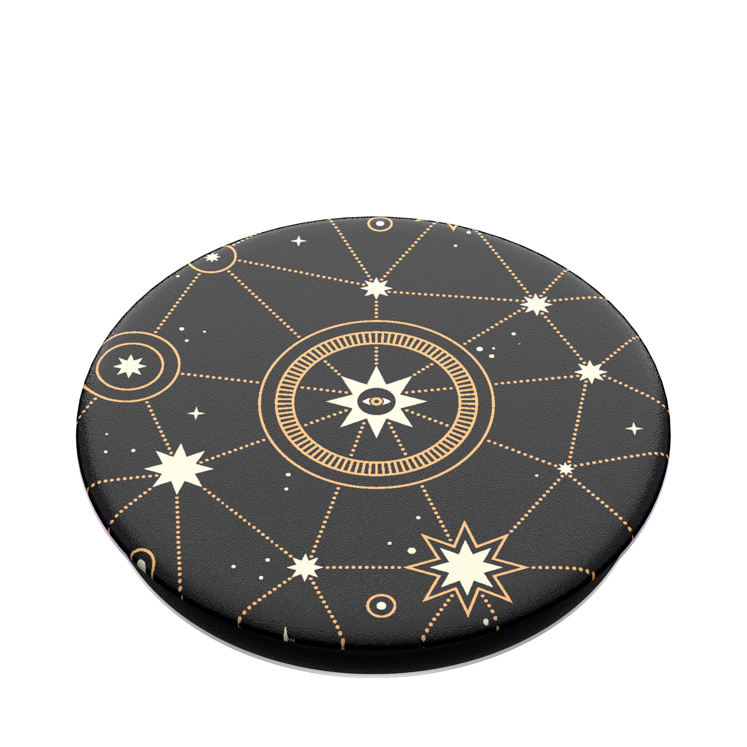 PopSockets PopGrip: Expandable Phone Grip & Stand with Interchangeable Top - Star Chart Design for Secure Phone Holding, Perfect for Selfies, Video Calls & Hands-Free Viewing