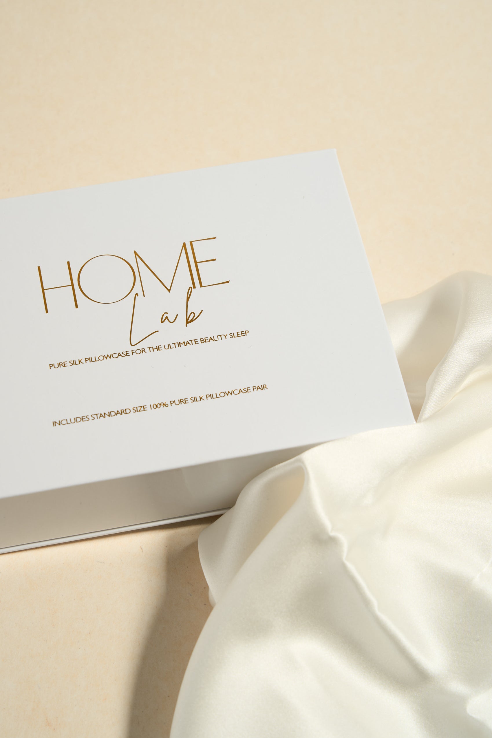 100% Pure Silk Pillowcase Set (48x73cm) - Hypoallergenic & Anti-Wrinkle for Beauty Sleep - Perfect for Bedroom Luxury & Skin Care