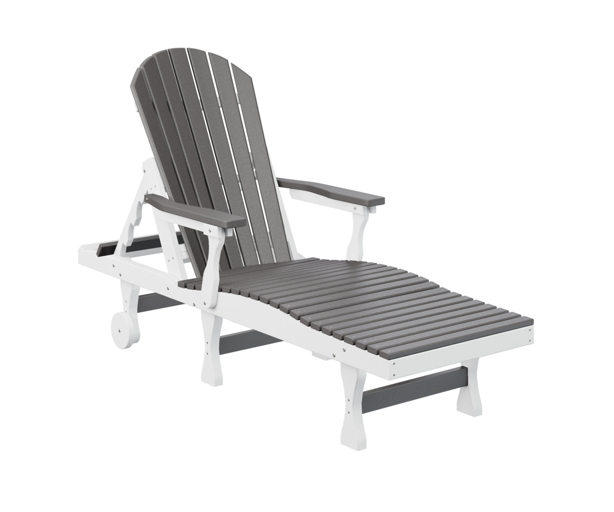 Berlin Gardens Comfo Back Chaise Lounge - Premium Outdoor Patio Furniture for Relaxing, Sunbathing & Poolside Lounging