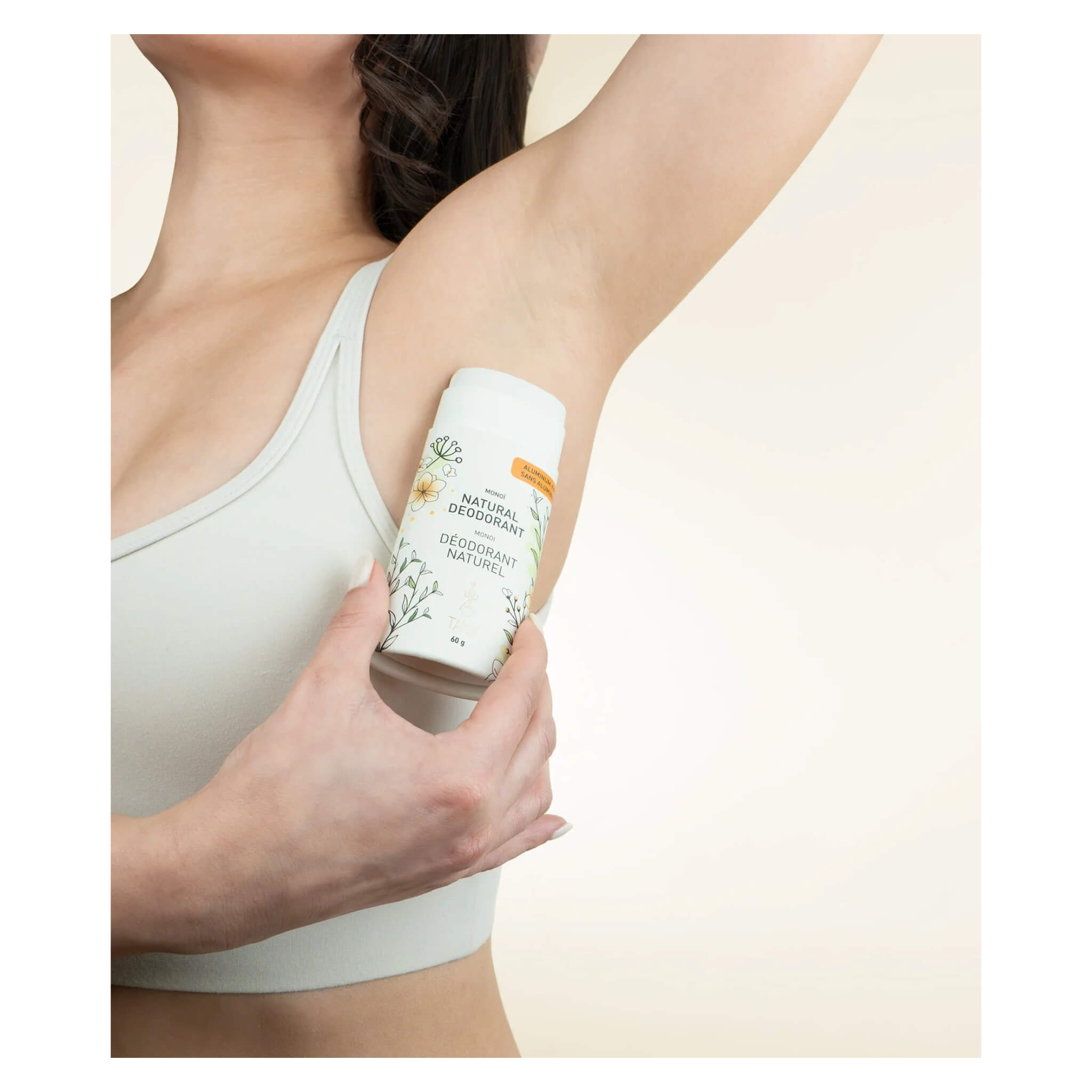 Natural Solid Deodorant for Women & Men - Yuzu Verbena Scent | Aluminum-Free, Long-Lasting Freshness | Ideal for Gym, Work & Daily Use
