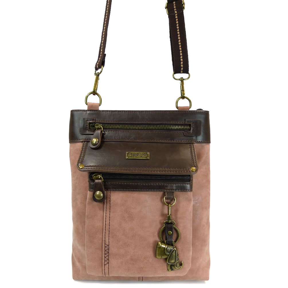 CHALA GEMINI Crossbody Bag for Women - Durable Canvas Messenger Purse with Adjustable Strap - Perfect for Travel, Work & Everyday Use