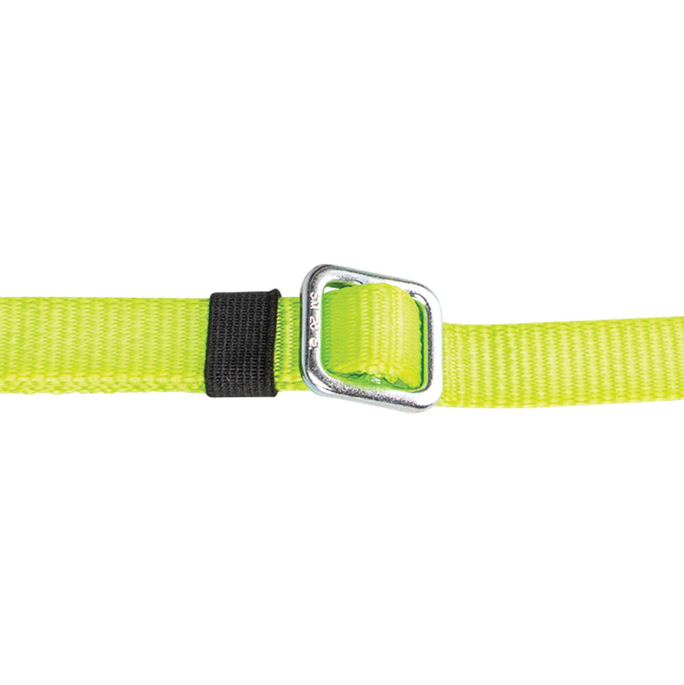 Arc Flash 4' 6' Adjustable Energy Absorbing Safety Lanyard with Snap Hook - Fall Protection for Construction, Roofing & Industrial Work
