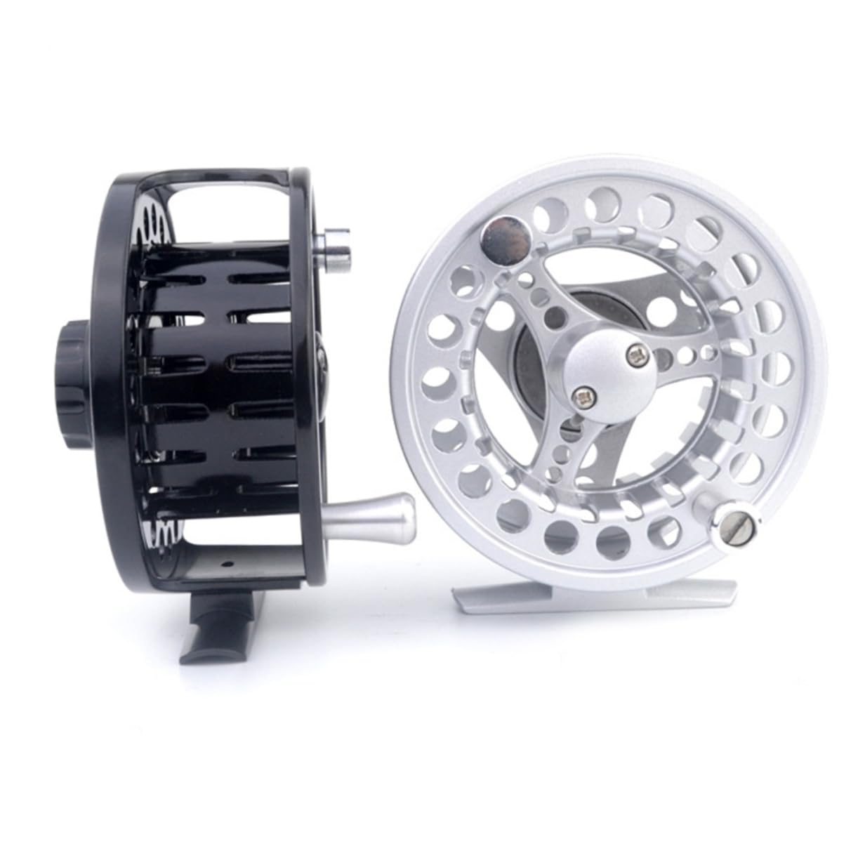 BESPORTBLE Baitcasting Reel - Aluminum Alloy Fly Fishing Reel with Full Metal Front Rotating Wheel | Perfect for Saltwater & Freshwater Fishing, Bass & Trout Angling
