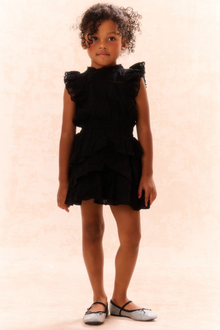 Girls' Cotton Ruffle Dress - Soft & Comfortable Decker Style for Toddlers & Kids | Perfect for Birthday Parties, Family Outings & Special Occasions