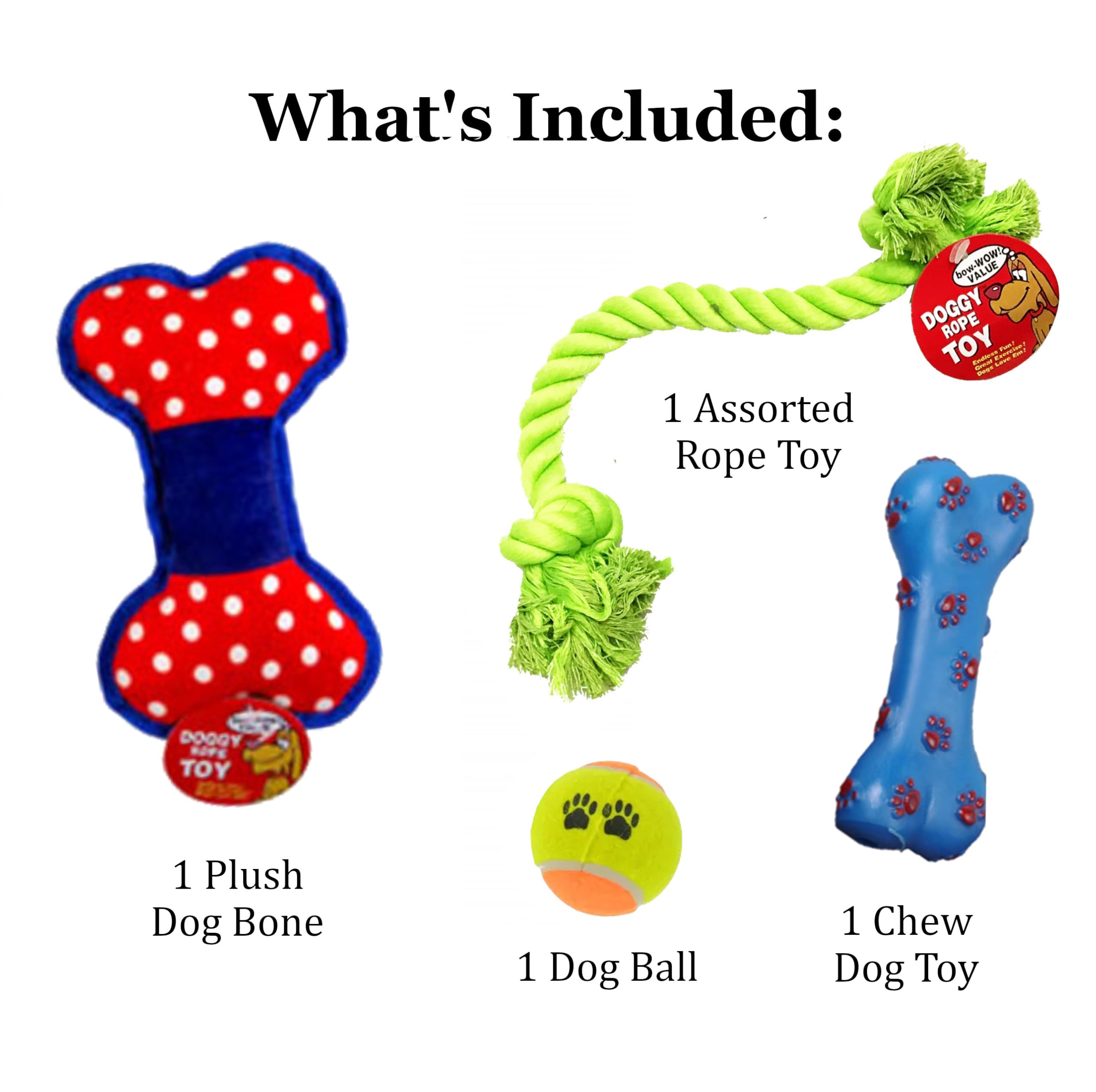 Premium Dog Gift Box with Treats & Toys - Birthday, Holiday, Get Well & New Puppy Gift Basket for Dogs - Perfect for Special Occasions & Surprise Pet Lovers