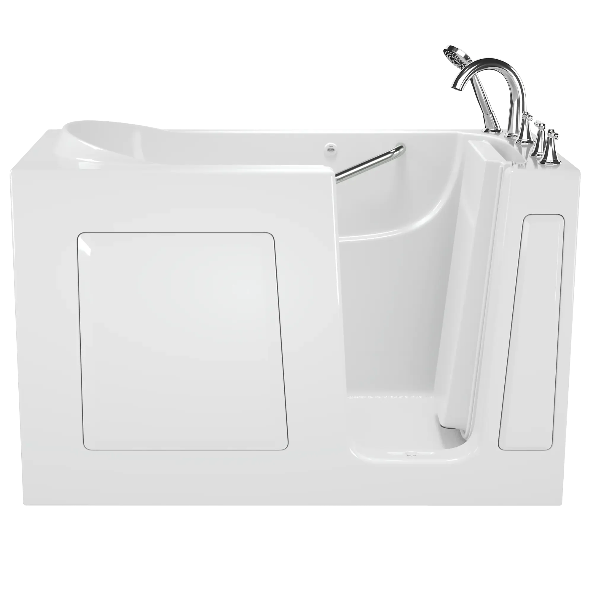 Gelcoat Value Series 30x60 Inch Soaking Walk-In Bathtub with Right Hand Door & Drain - Perfect for Elderly & Accessible Bathrooms