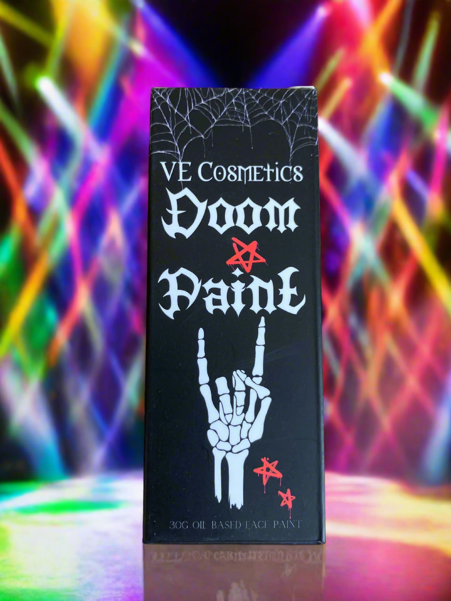 Doom Paint Shade Black - Premium Matte Black Paint for Walls & Furniture - Perfect for Home Decor, DIY Projects & Interior Design