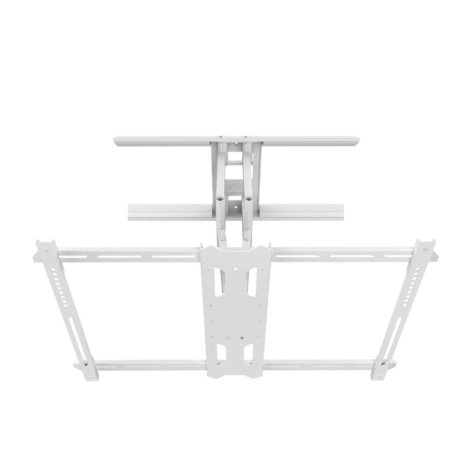 Kanto PDX680W Full Motion TV Wall Mount for 39 to 80 Inch TVs - White | Open Box Clearance | Perfect for Living Room, Bedroom & Home Theater Setup